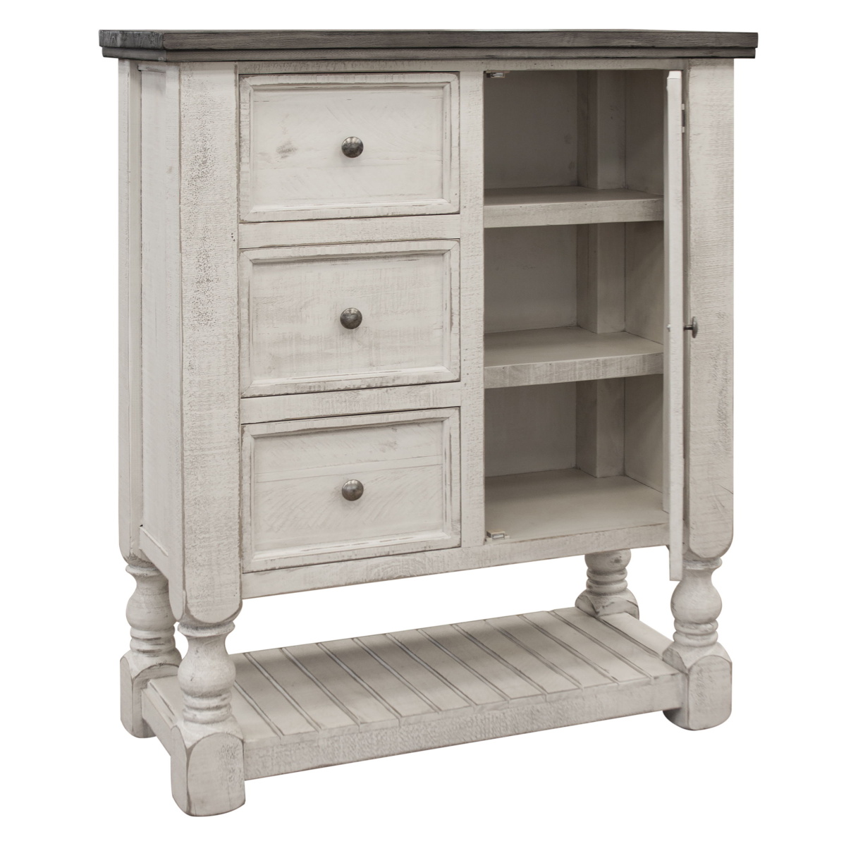180b93a2098defa2104250ee23b17b29 Stone - Chest With 3 Drawers / 1 Door - Image 1