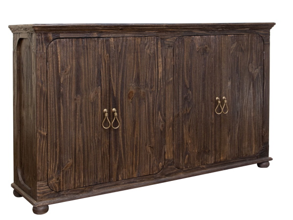 Alba – Console – Brown Finish Dining Storage