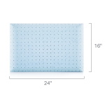 Gel Memory Foam Pillow + Reversible Cooling Cover - Queen - Image 4