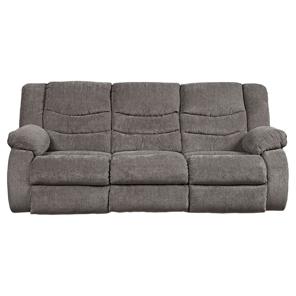 aa57d9a3d1c546707ef1729b4445c656 Tulen - Reclining Sofa - Gray - Image 1