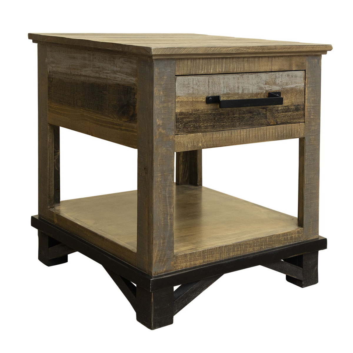 d447b6bb2ebf7542341ab164ce5ea488 Loft Brown - End Table - Image 1