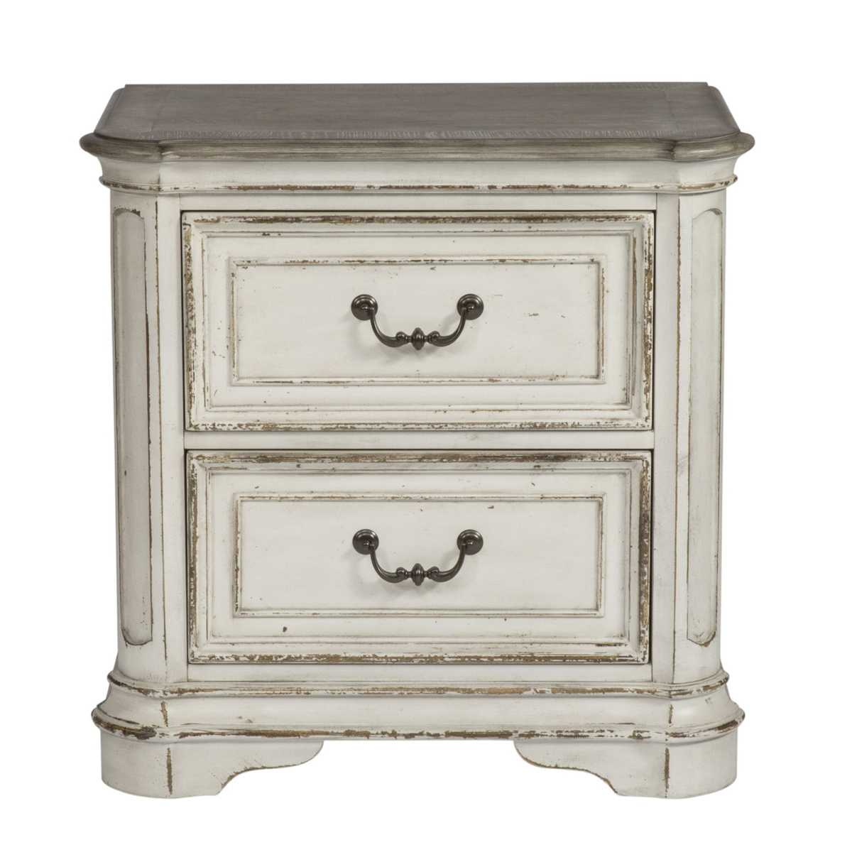 bca938dc148da930ecc3ec628a4ce756 Magnolia Manor - 2 Drawer Night Stand - White - Image 1
