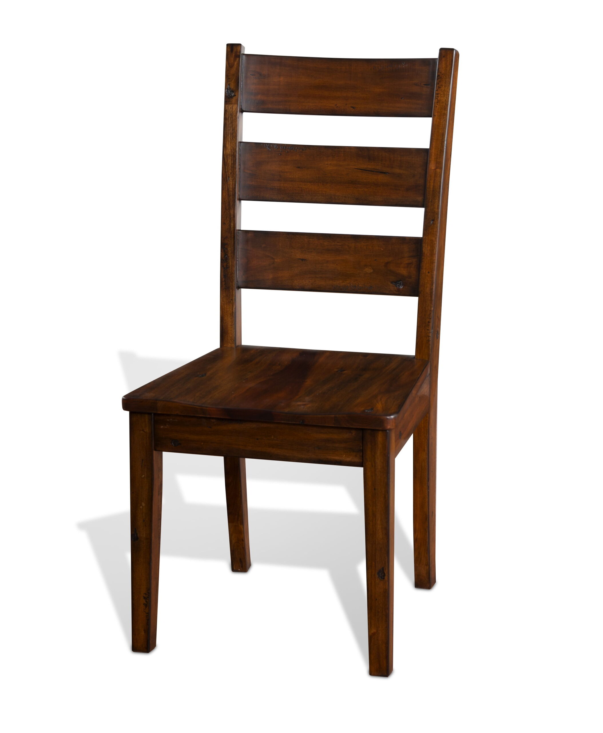 Tuscany - 40" Ladderback Chair With Wood Seat (Set of 2) - Vintage Mocha