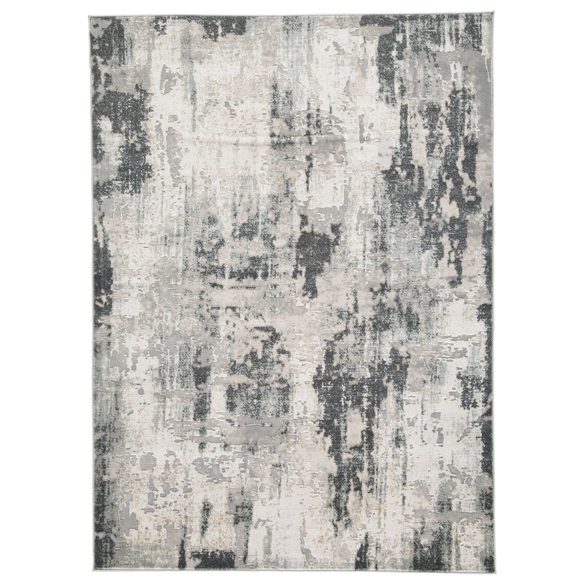 9411c9ccfca2e9ac054d9e5e34360fc0 Mazatl - 8' x 10' Rug - Gray - Image 1