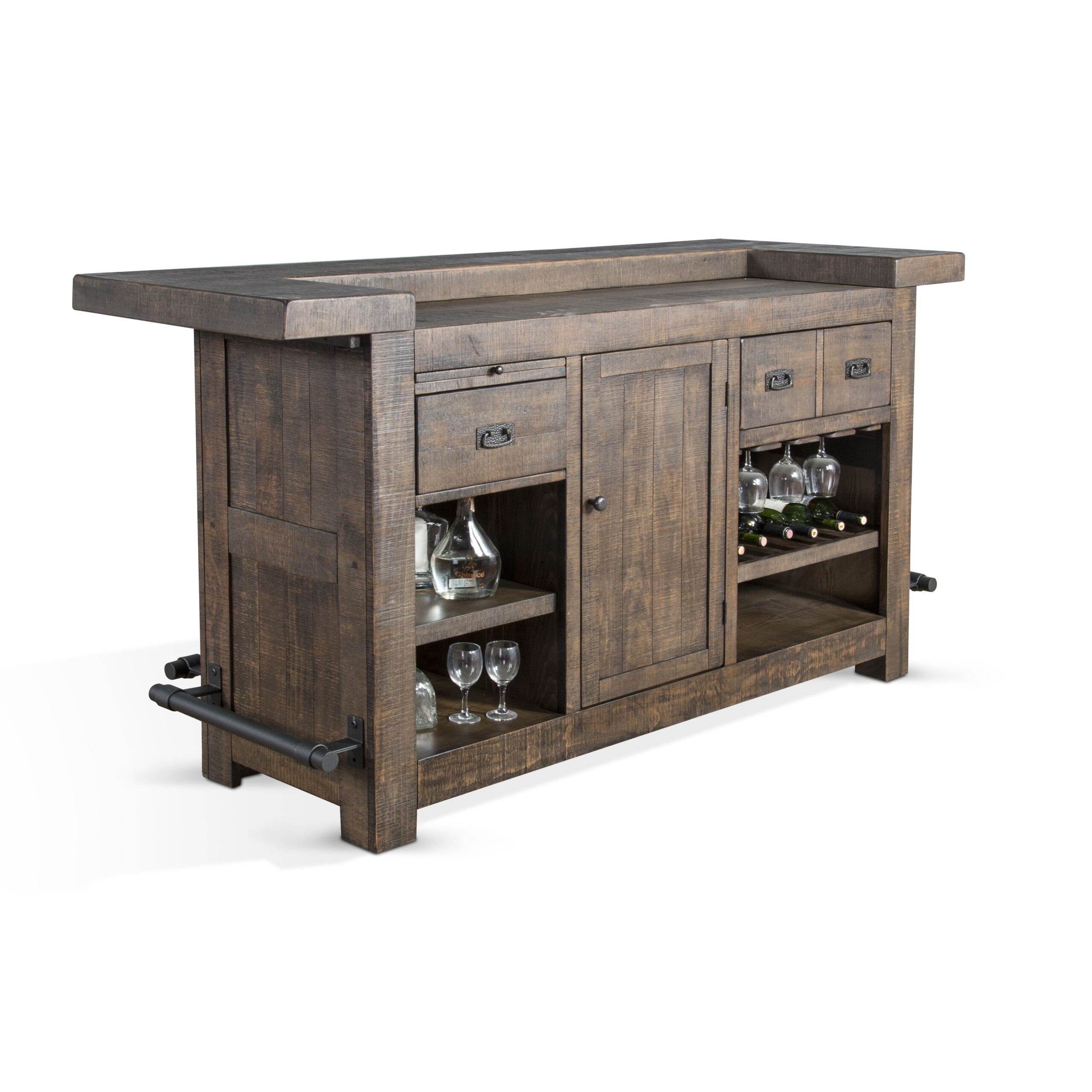 Homestead - Bar Base & Hardware - Tobacco Leaf