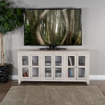 70" TV Console - Marble White - Image 3