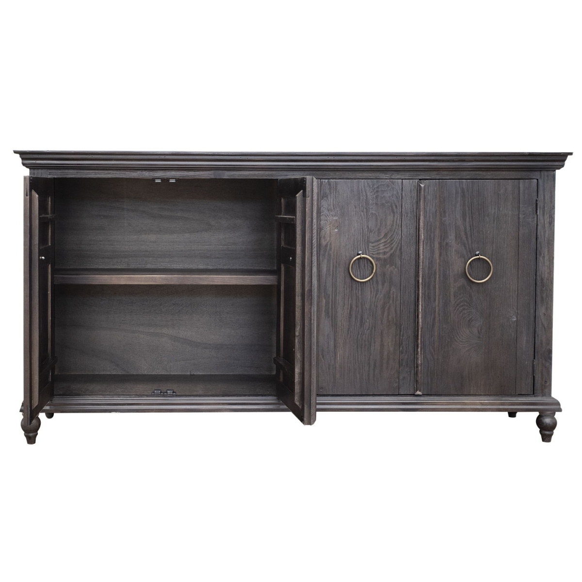 8fe7ca714209c6039ea58f9e938bbaed Capri - Console - Charcoal Finish - Image 1