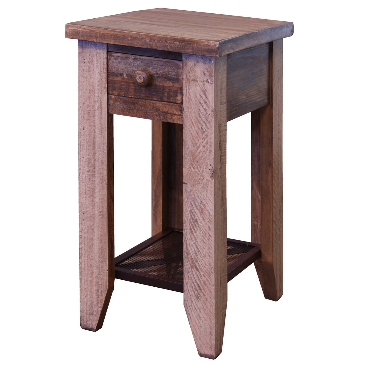 7666fd983a8bd28b703ca433a2fc0a03 Antique - Multicolor Chairside Table - Image 1