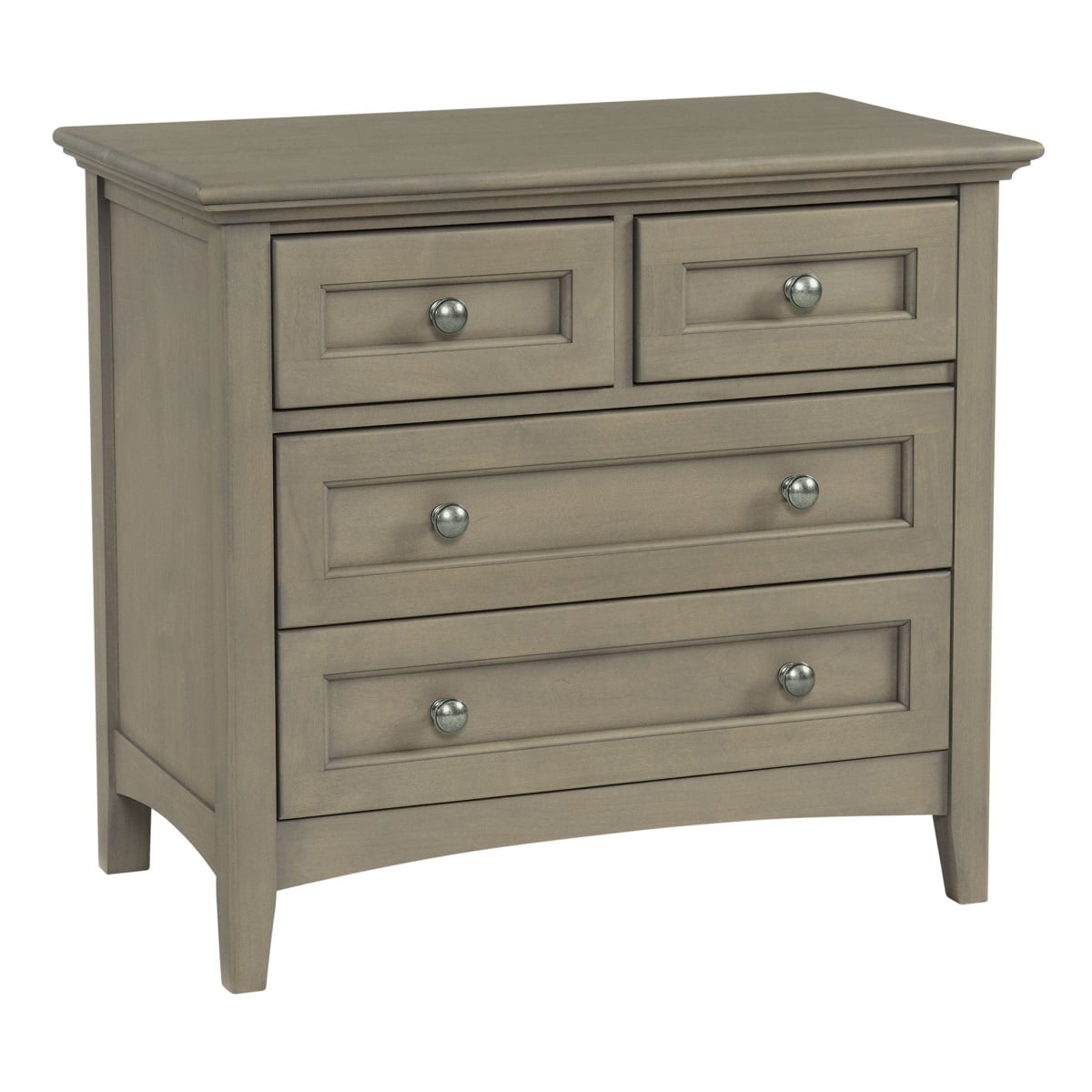7c831702acef935da92451a49586097a McKenzie - 4-Drawer Nightstand - Fieldstone - Image 1