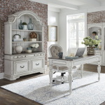 Magnolia Manor - Jr Executive Desk Chair - White - Image 3