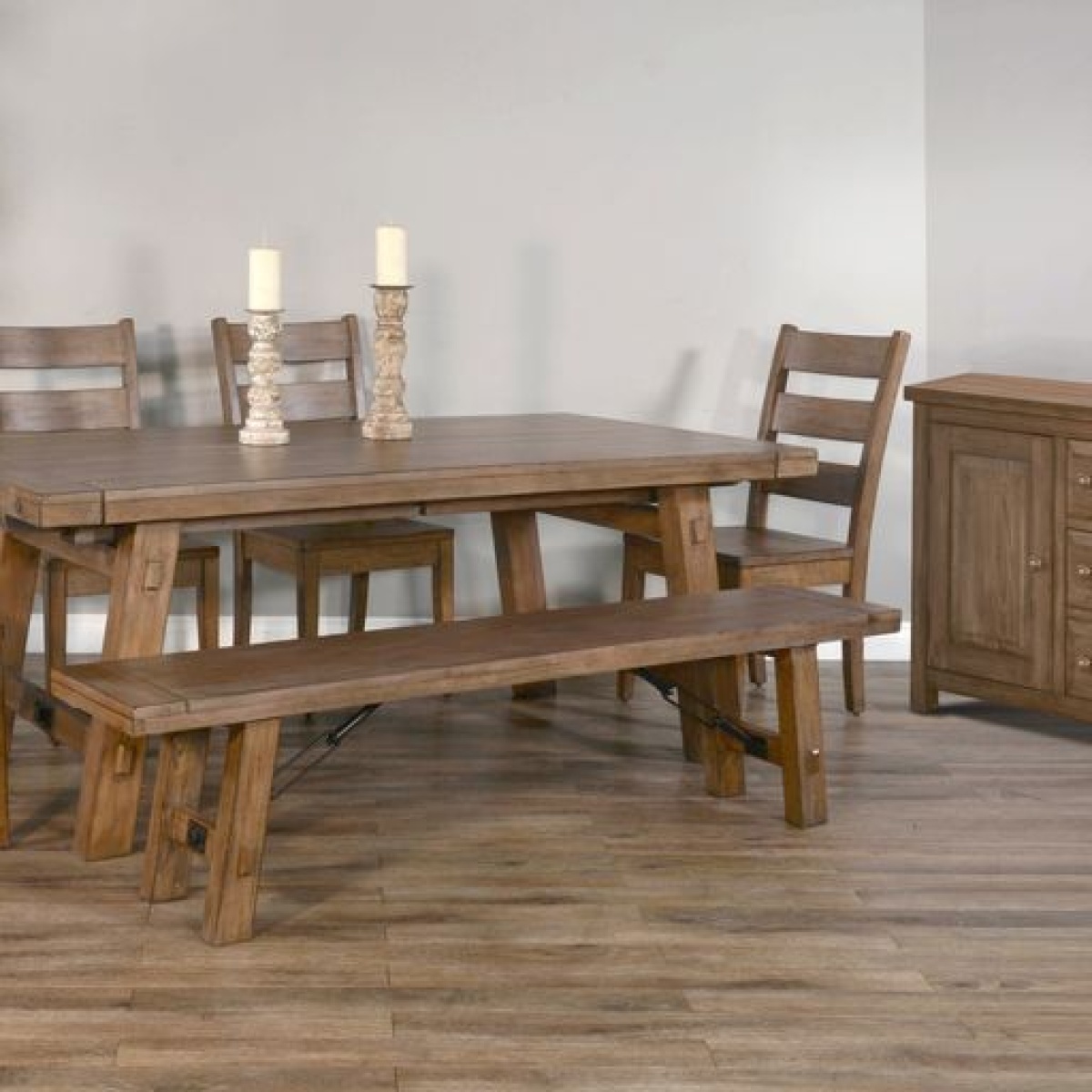 9d54fcba14b52a9508f220703094f9ad Doe Valley - Bench - Light Brown - Image 1