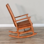 Sedona - Rocker, Cushion Seat & Back - Rustic Oak - Image 4