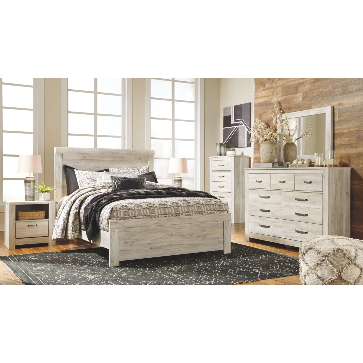 Bellaby – Whitewash – Five Drawer Chest Chests 17