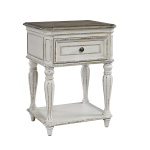Magnolia Manor - Leg Night Stand - White - Image 3