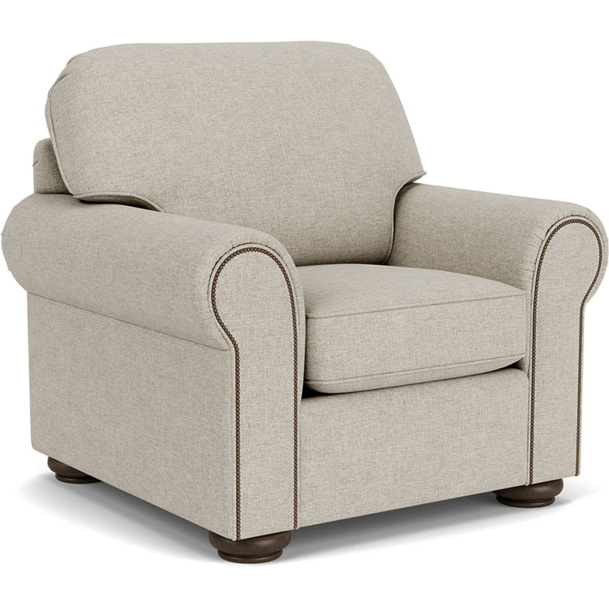 1dd4468e10f3cd7c4819ff1d096f55c3 Preston - Fabric Chair With Nailhead Trim - Image 1