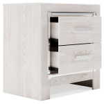 Altyra - Two Drawer Night Stand - White - Image 5