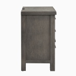 Modern Farmhouse - 3 Drawer Night Stand - Gray - Image 5