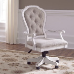 Magnolia Manor - Jr Executive Desk Chair - White - Image 2