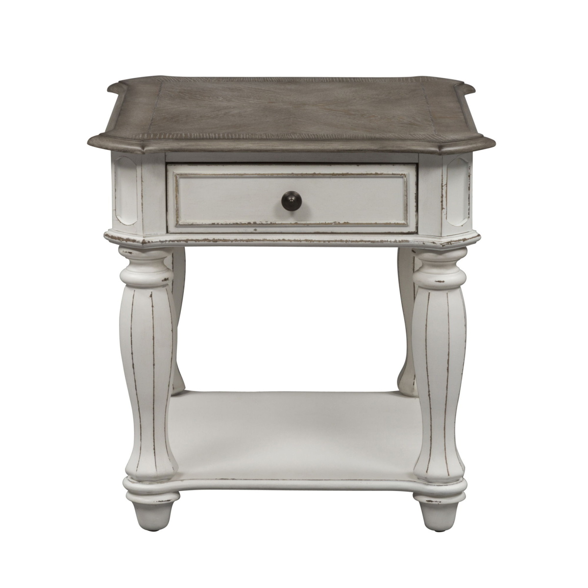 fc31aaf2d7de36fa978e9a7c7e2e760c Magnolia Manor - End Table - White - Image 1