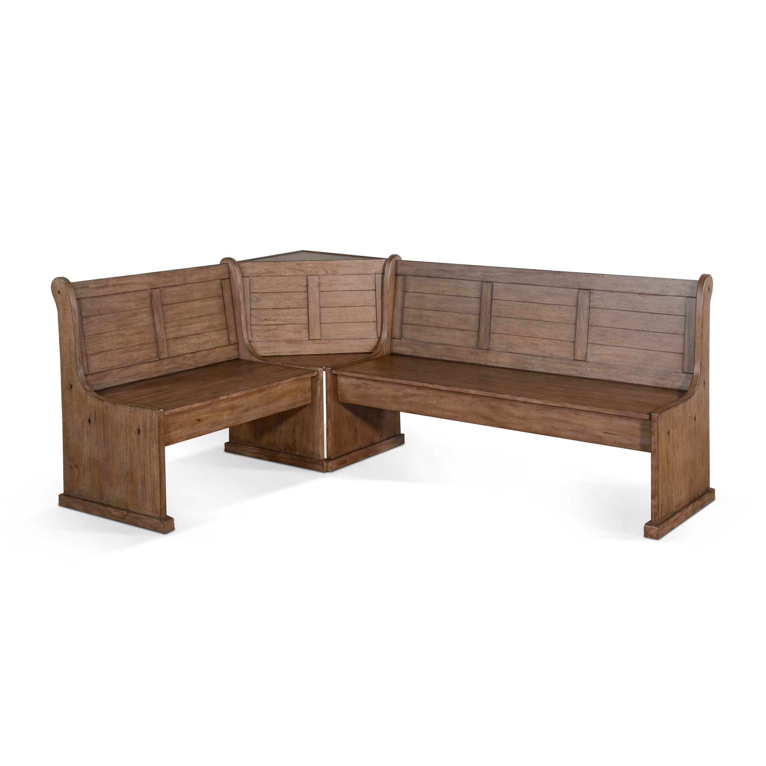 Doe Valley - Long Bench & Corner Back - Buckskin