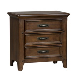 Saddlebrook - Night Stand - Dark Brown - Image 3
