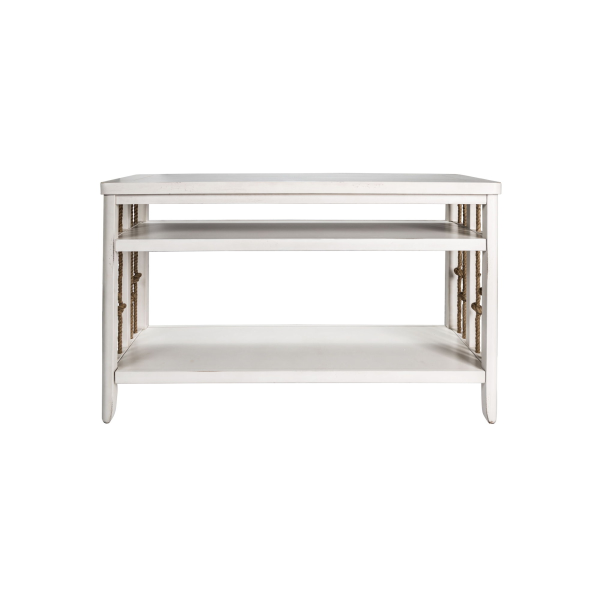8df34051584ad18e4d8137ec824aa051 Dockside - Sofa Table - White - Image 1