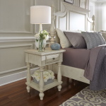 High Country - Leg Night Stand - White - Image 2