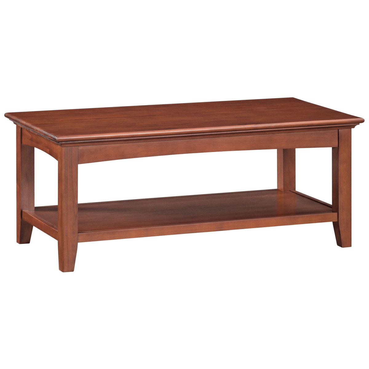 49d1583bcada40b02a366fa7061b27f8 McKenzie - Cocktail Table - Glazed Antique Cherry - Image 1