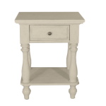 High Country - Leg Night Stand - White