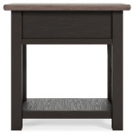 Tyler Creek - Chair Side End Table - Black / Gray - Image 8