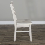 Bayside - Ladderback Chair (Set of 2) - White - Image 2