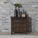 Saddlebrook - Night Stand - Dark Brown - Image 2