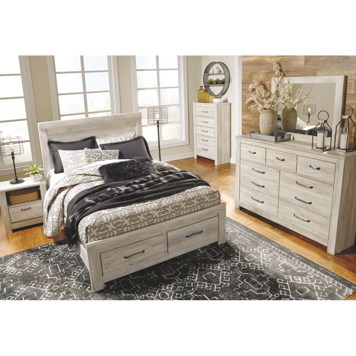 Bellaby – Whitewash – Seven Drawer Dresser Dressers 20