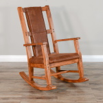 Sedona - Rocker, Cushion Seat & Back - Rustic Oak - Image 5