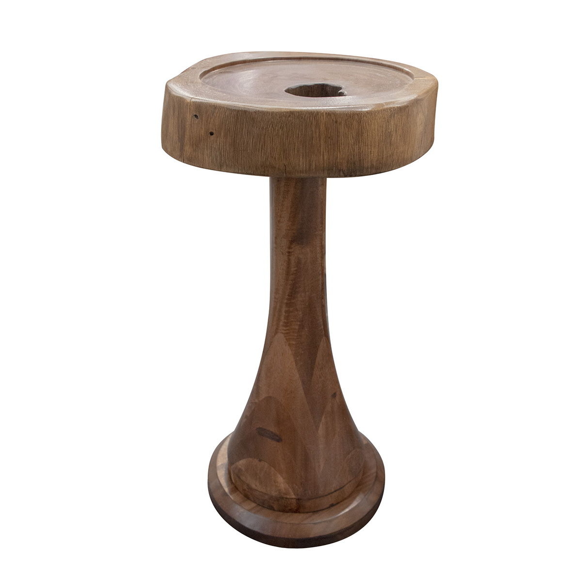 cbe2dba6456f1e5a732ac7b5a911a005 Vivo - Martini Table With Wooden Base - Image 1