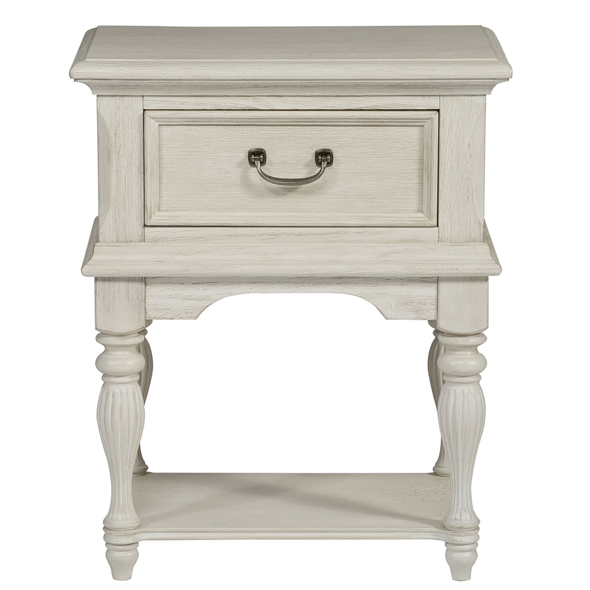 7e7879c5926e6e74288567b21e342543 Bayside - Leg Night Stand - White - Image 1