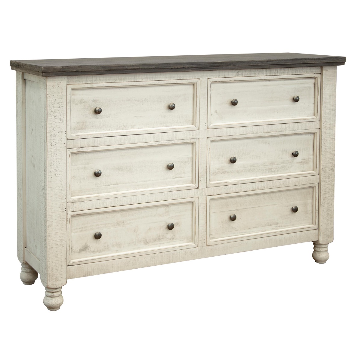 42c6896660b3ffcfd8d3e5d76bf10790 Stone - Dresser With 6 Drawers - Image 1