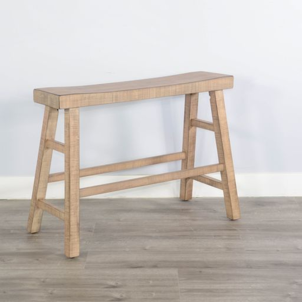 a013aa5bb4922c87b3c8374238717588 Marina - 24" Bench With Wood Seat - Beach Pebble - Image 1