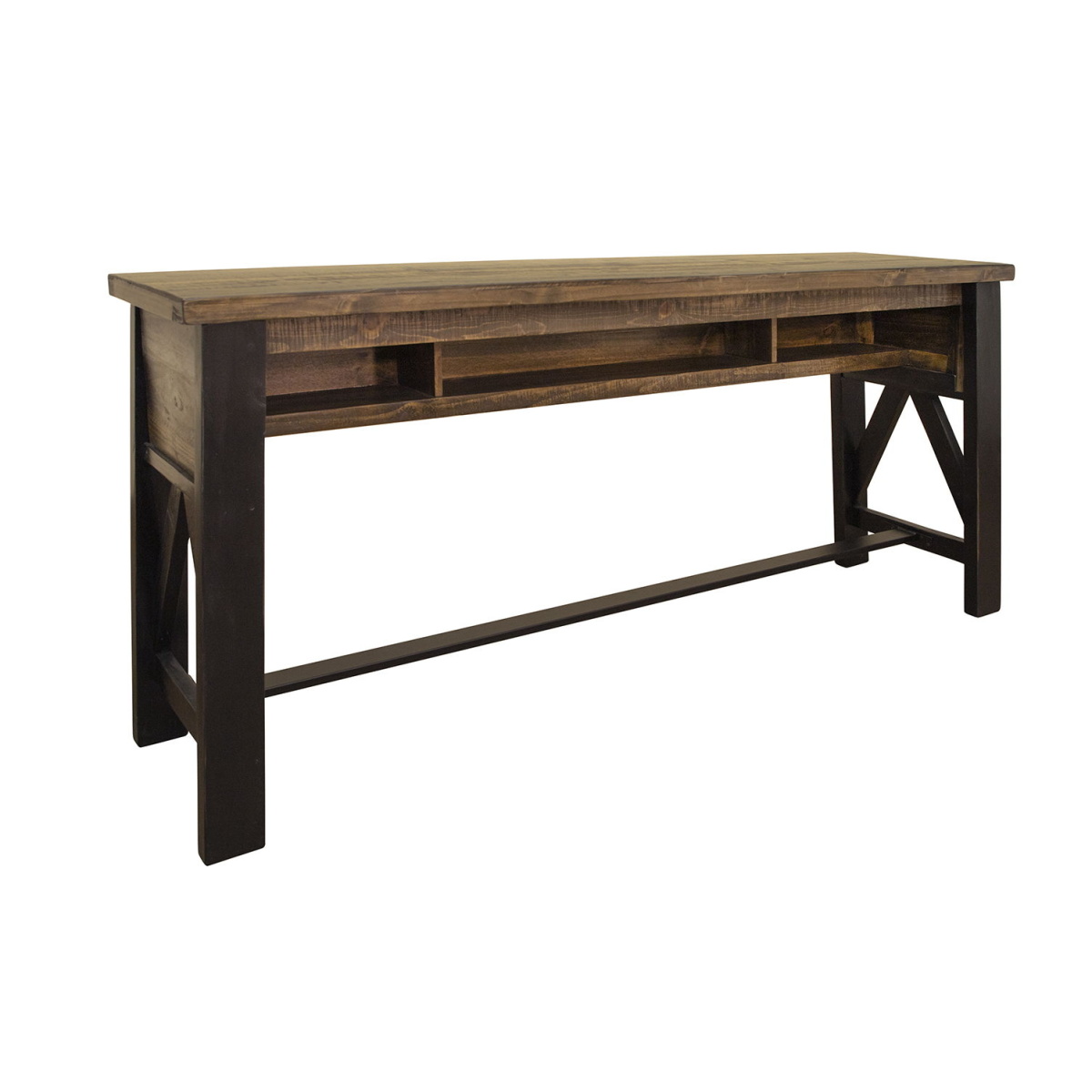7deaac03751f0658ff95f85f4b300e7d Loft Brown - Counter Height Sofa Table - Image 1