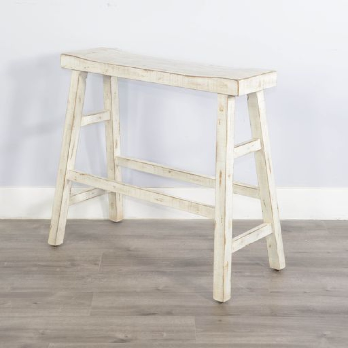 773ed21184770e9749ad78f6abae17d2 Marina - 30" Bench With Wood Seat - White Sand - Image 1
