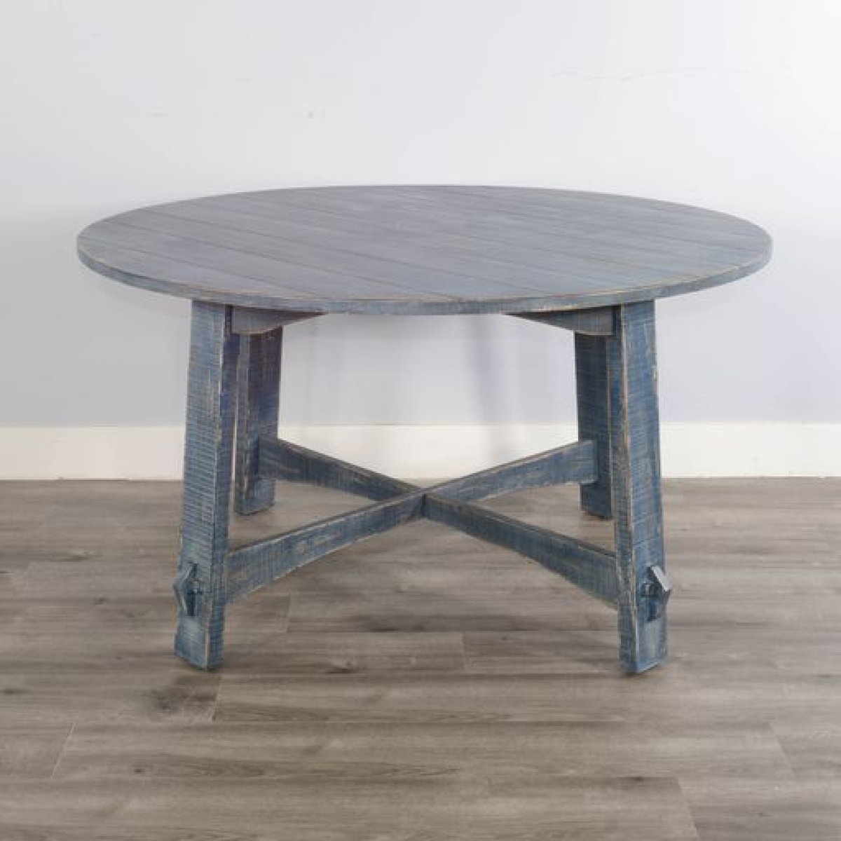 912d1fad8397915b8a4c17480f6469c8 Marina - 54" Round Table - Ocean Blue - Image 1