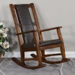 Savannah - Rocker - Dark Brown / Black - Image 2