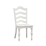 Magnolia Manor - 6 Piece Leg Table Set - White - Image 6