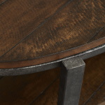 Breckinridge - Demilune Sofa Table - Dark Brown - Image 7