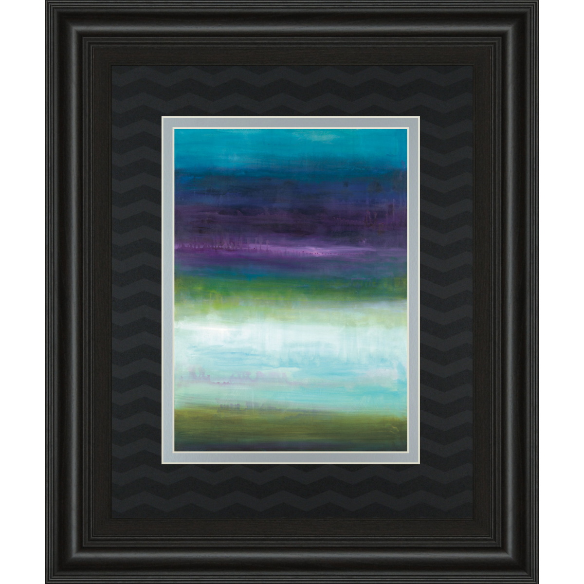 012e350992b589666db73d77b269b717 Midnight Mulberry By Wani Pasion - Framed Print Wall Art - Blue - Image 1