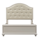 Stardust - Full Panel Bed - White - Image 2