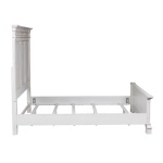 Abbey Park - King Panel Bed - White - Image 4