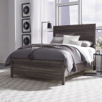 Tanners Creek - Full Panel Bed - Dark Gray