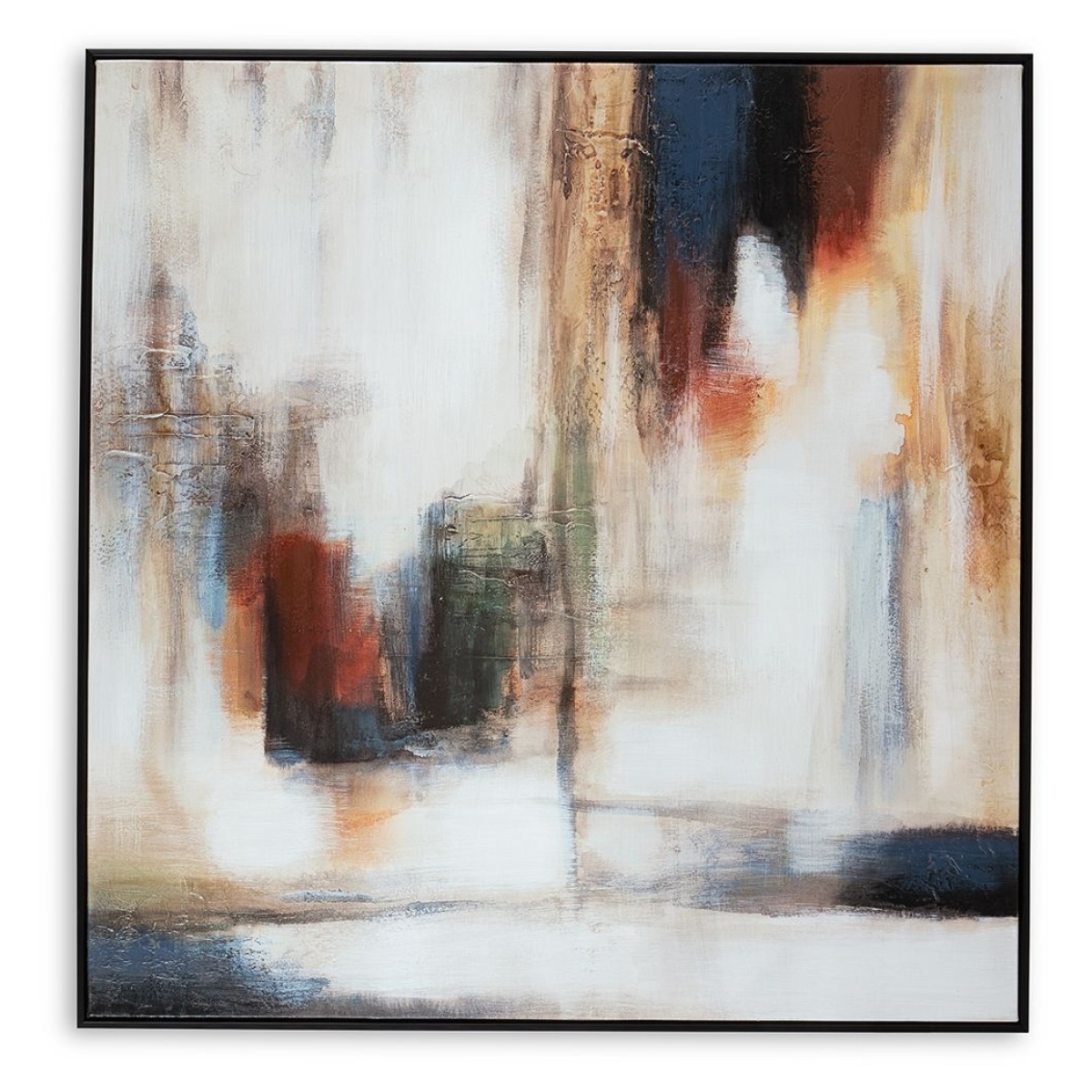 06a262447707aa9eada7dedae2d76b40 Pigeonford - Wall Art - White / Teal / Gold - Image 1