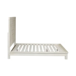 Modern Farmhouse - King Platform Bed - White - Image 4